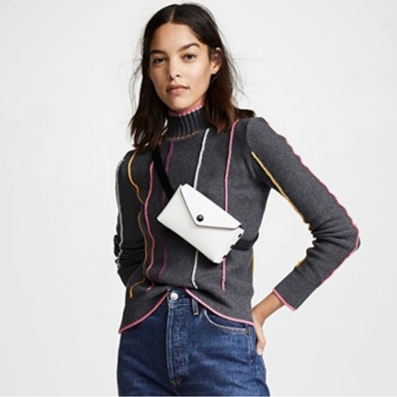 RAG & BONE Tom Knit Cashmere Blend Sweater - Picture 3 of 8